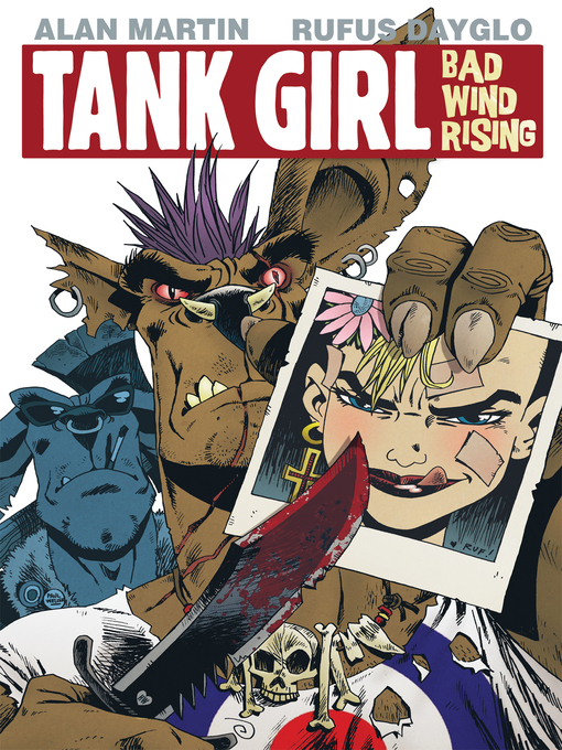 Cover image for Tank Girl: Bad Wind Rising (2010), Issue 2